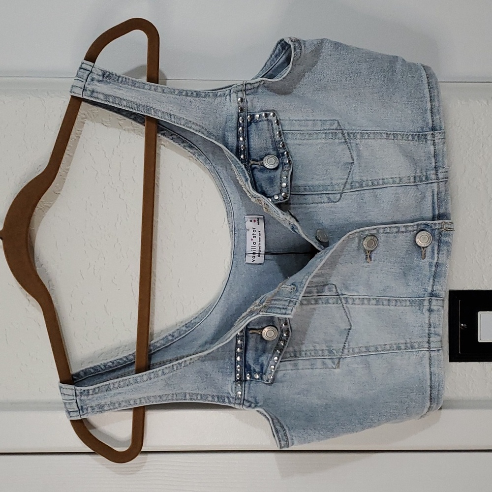 Vanilla Star Jean Vest M